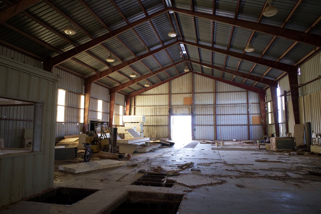 An Empty Abandoned Warehouse · Free Stock Photo