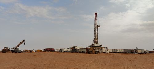 Free stock photo of oilfield Stock Photo