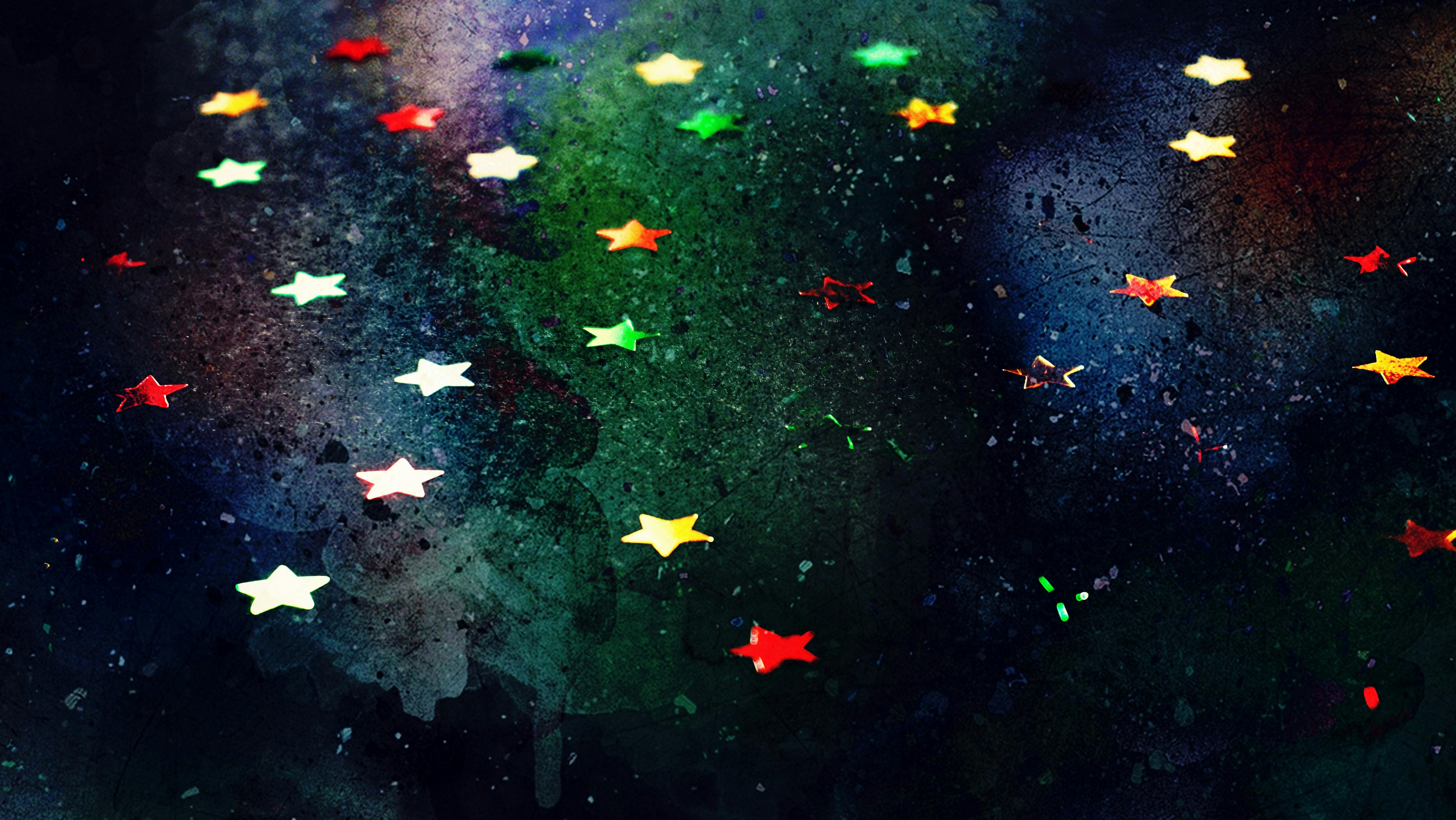 Free stock photo of art, black background, colors