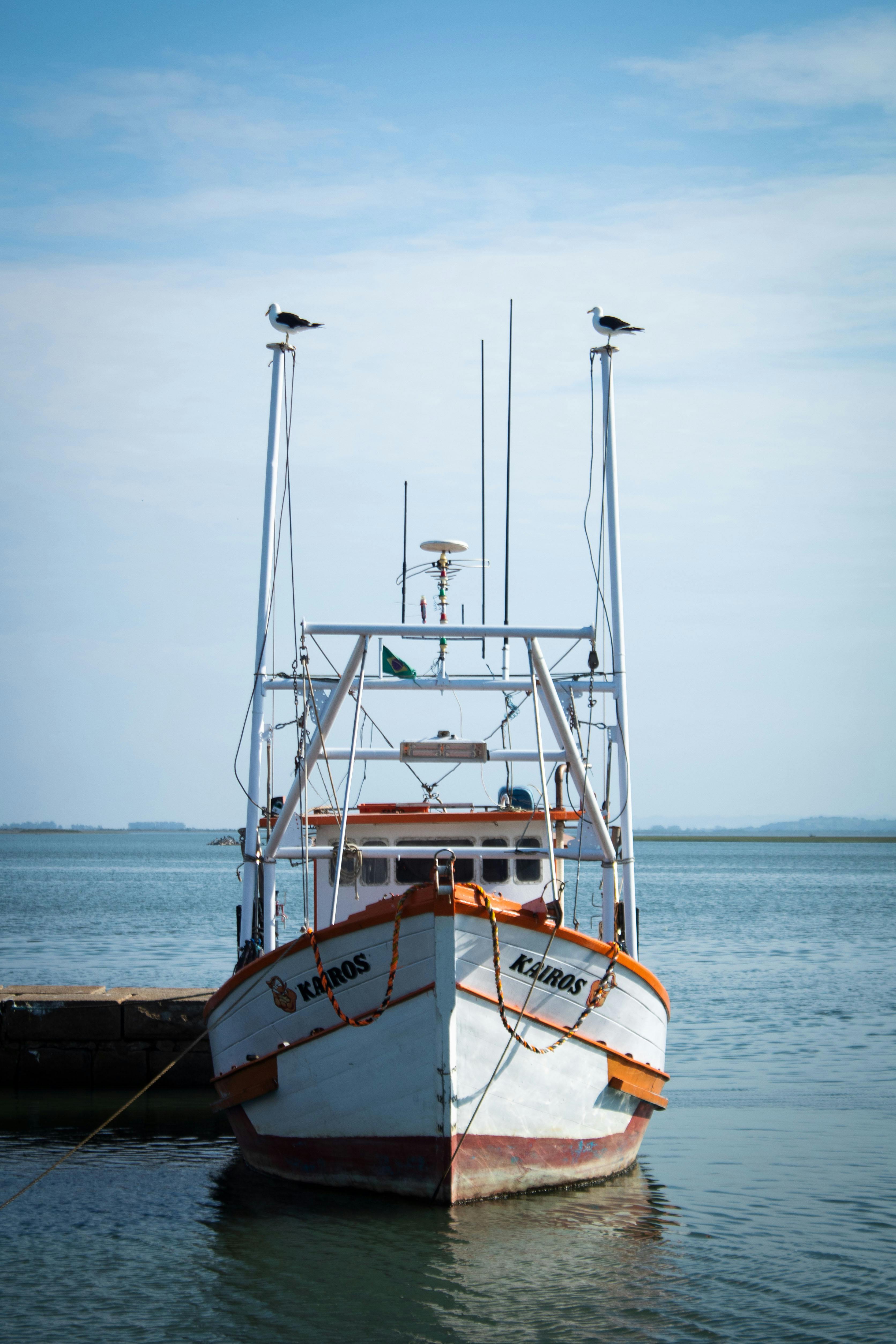 Person Driving a Boat on Water · Free Stock Photo