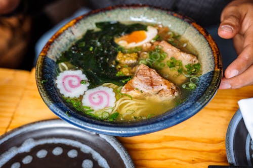 Soup Dish on Ceramic Bowl