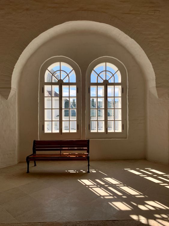 Arch Window Bench Bench near Windows · Free Stock Photo
