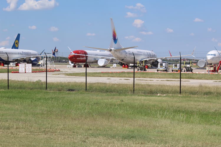 Airplanes At The Airport