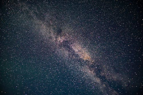 The Milky Way Galaxy in the Night Sky 