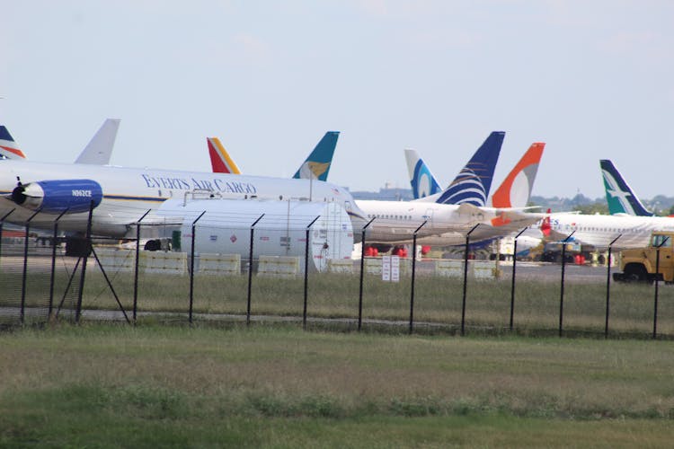 Airplanes At The Airport