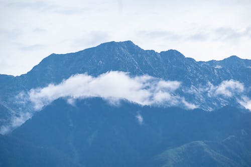 Landscape of a Rocky Mountain Range 