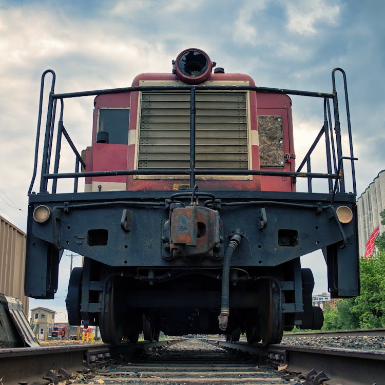 A Train On A Train Track