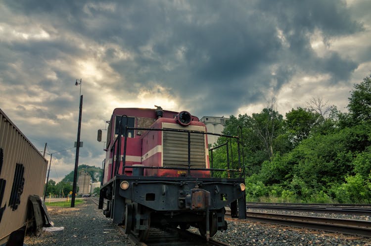 A Train On A Train Track