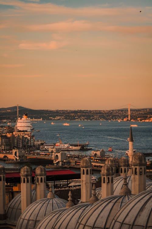 Foto stok gratis Istanbul, jembatan fosfor, kalkun
