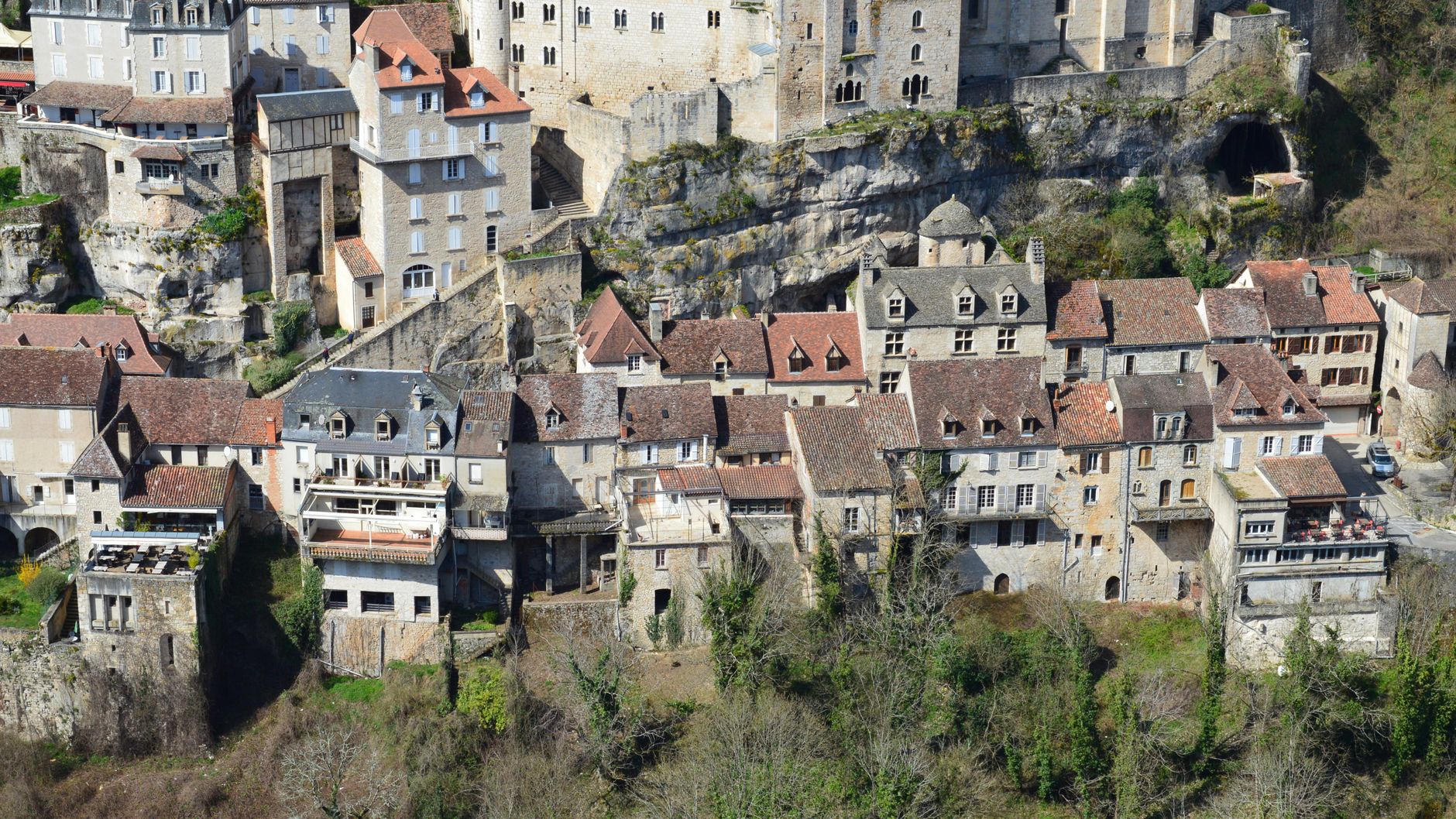 Explore the stunning medieval architecture in this cliffside village.