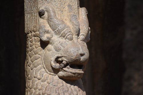 Fotobanka s bezplatnými fotkami na tému indický architekt, mamallapuram, mytologické stvorenie