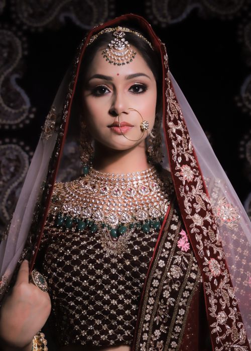 Bridal jewellery look by Designaari
