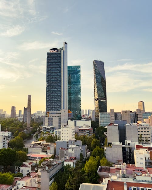 Skyscrapers in City