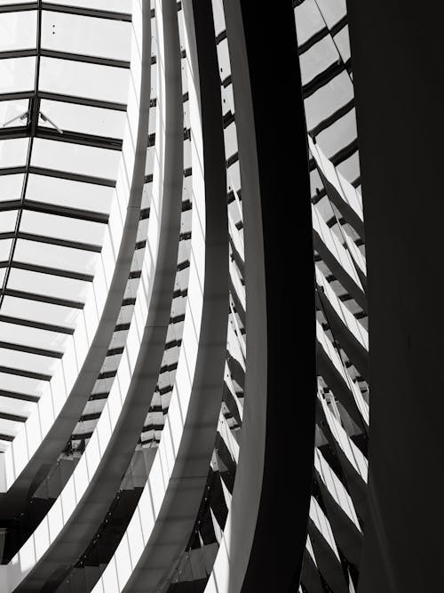 Ceiling Detail of a Modern Building