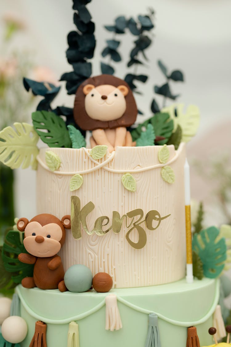 Designers Layer Cake With Sweet Mascots