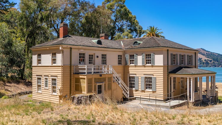 The Visitor Center On Angel Island State Park, San Francisco