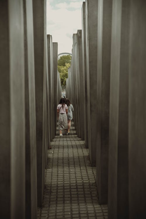 無料 ヨーロッパの殺害されたユダヤ人の記念碑 写真素材