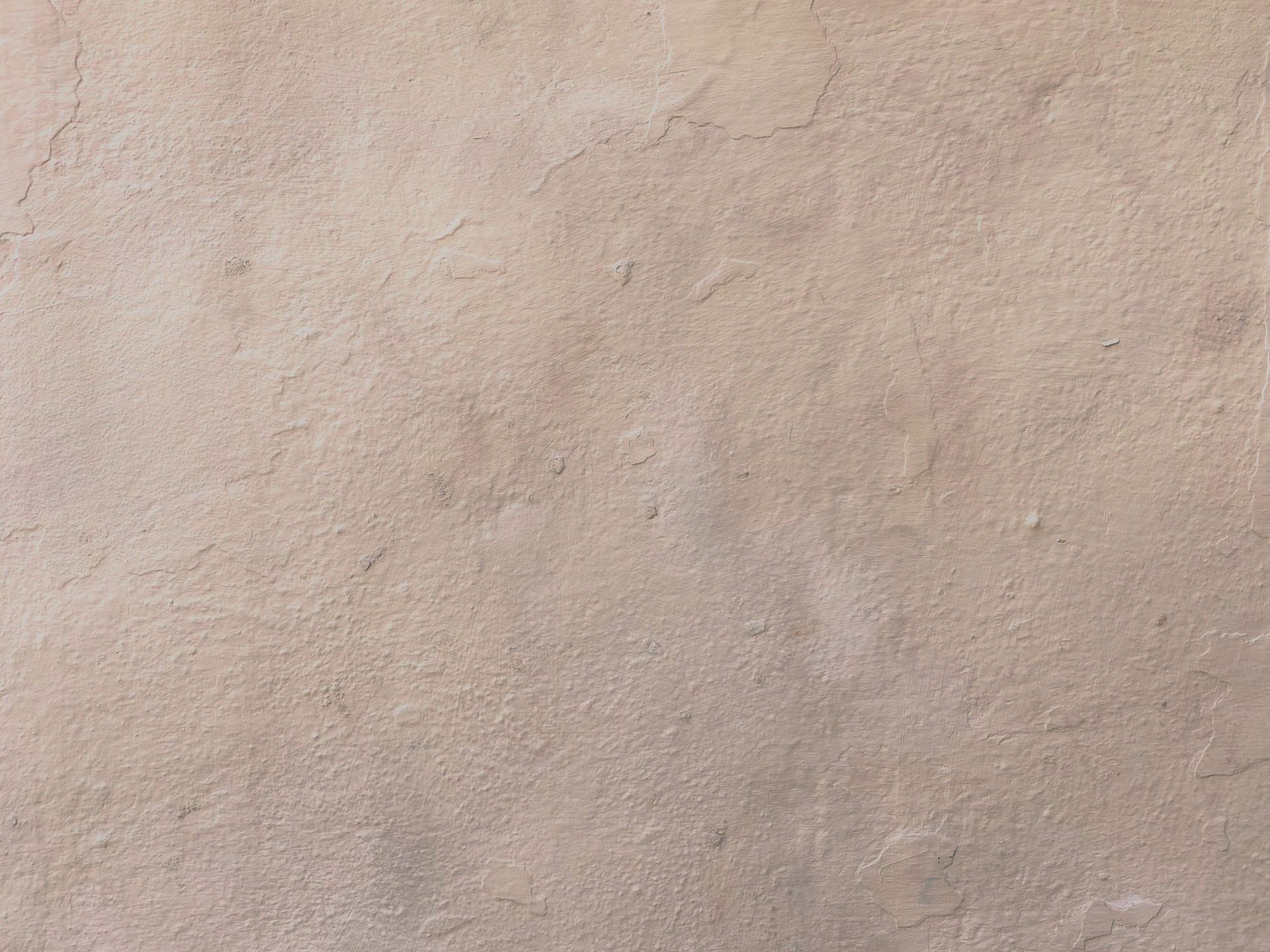 Close-up of a smooth, freshly finished wall surface ready for paint