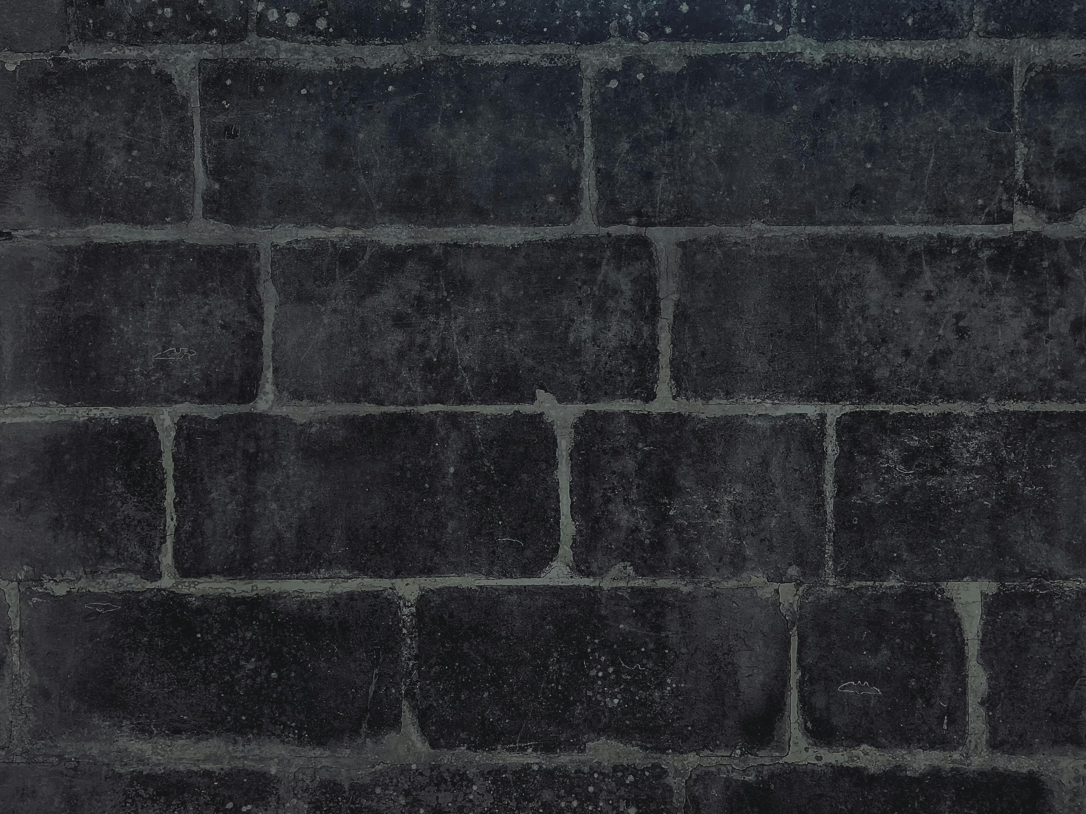Black Brick Wall · Free Stock Photo