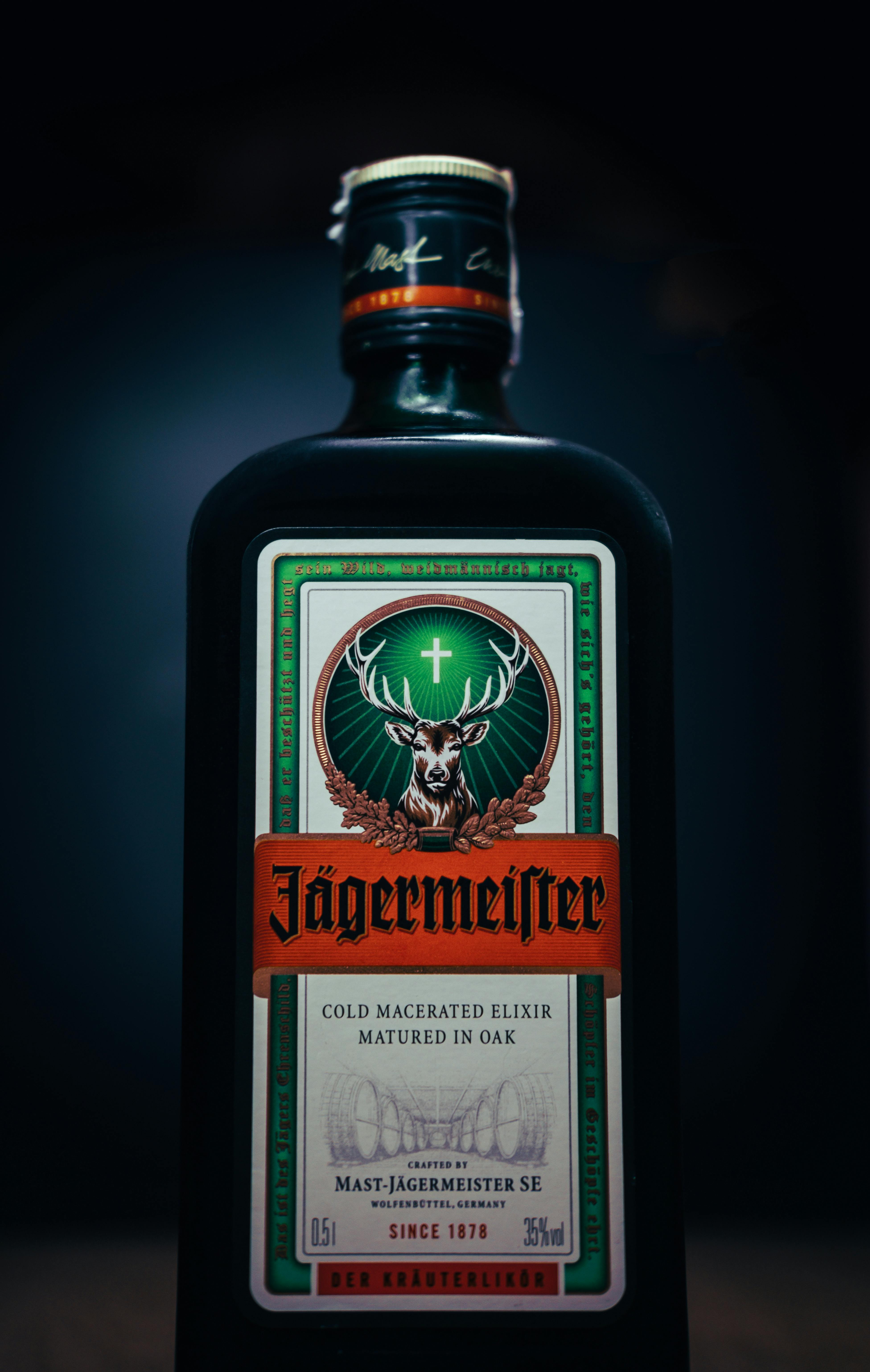 Jagermeister Bottle Stock Photo - Download Image Now