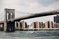 白天可以欣赏布鲁克林大桥、纽约城市景观和河流