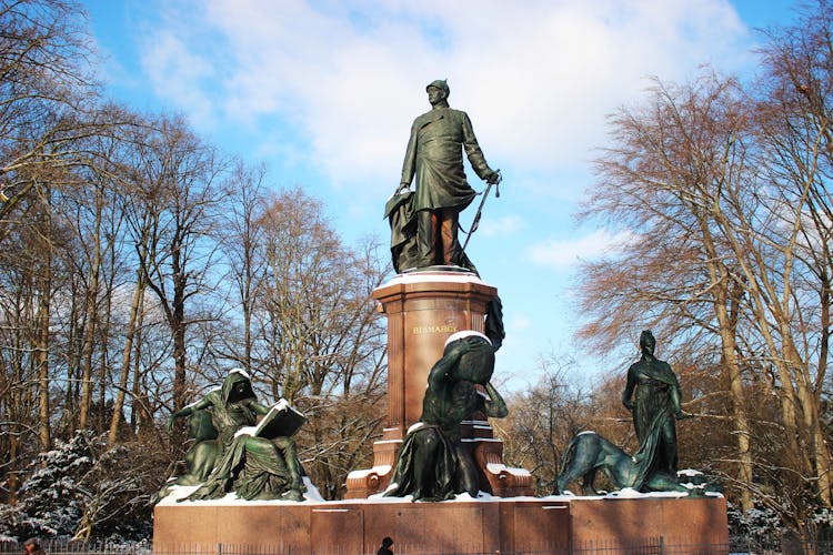 The Bismarck Memorial In Berlin