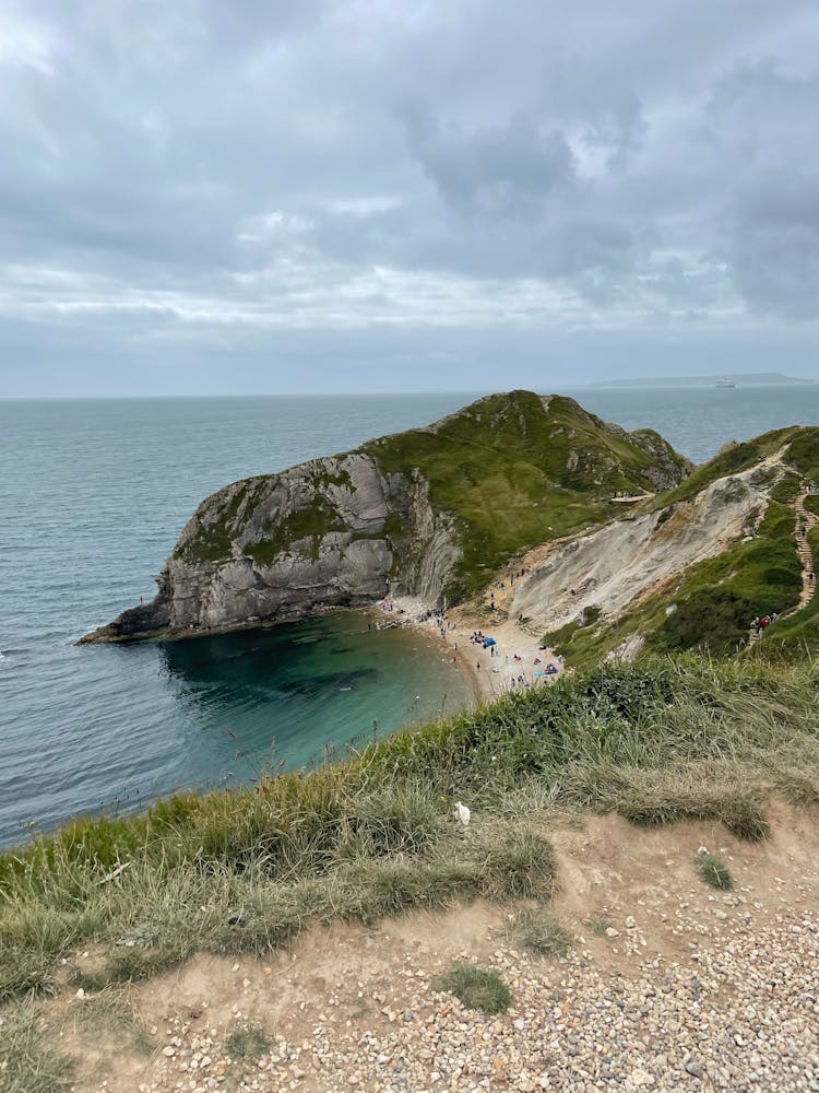 Lulworth Cove In England, UK