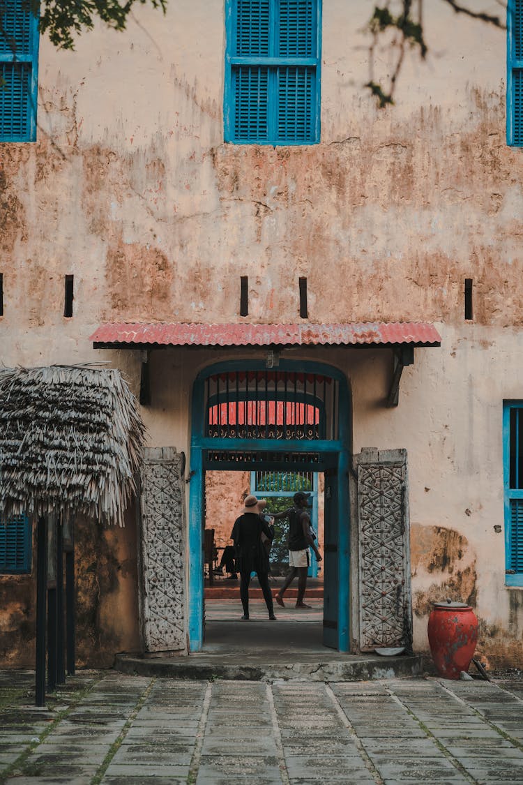 Passage Under A Building