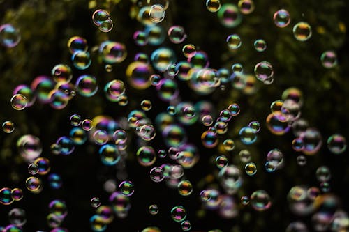 Foto profissional grátis de bolhas, cheio de cor, ciclos