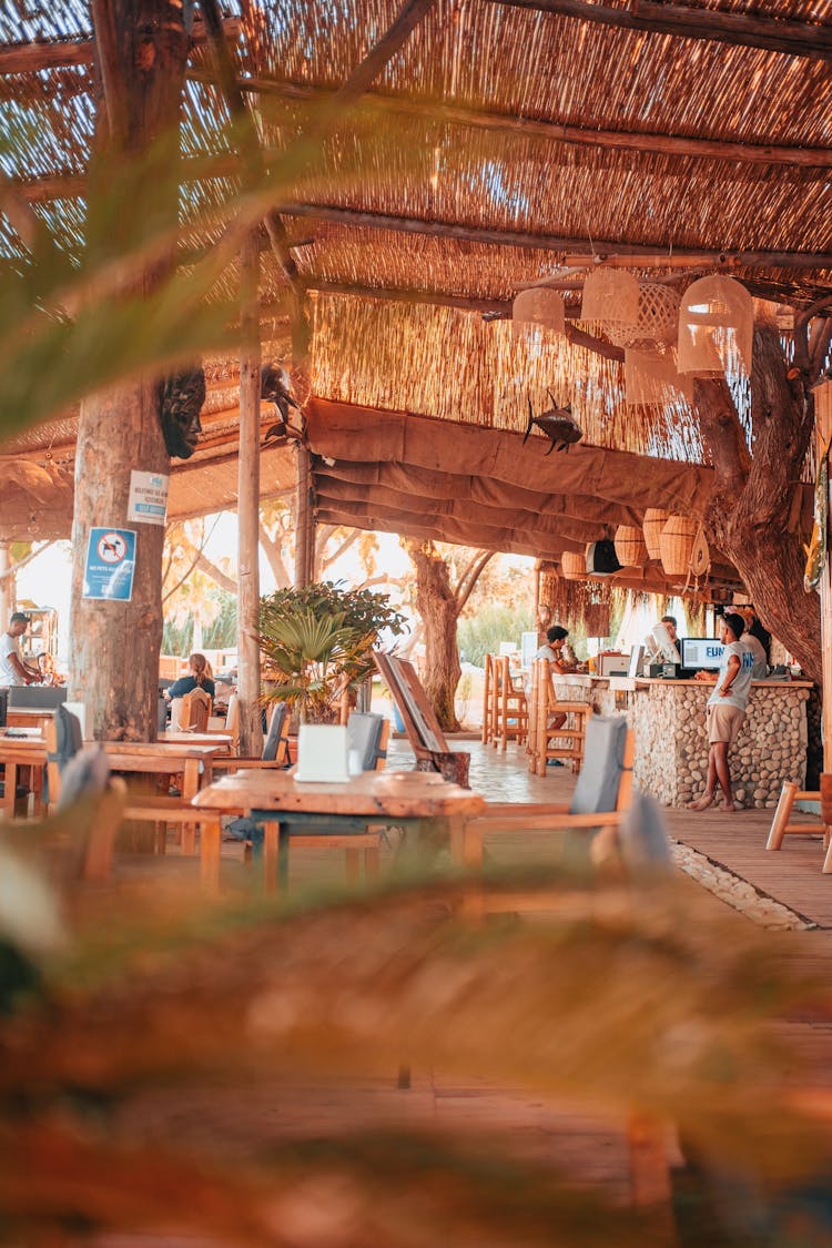 Restaurant Patio On Beach