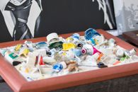 Assorted color Paint Tubes