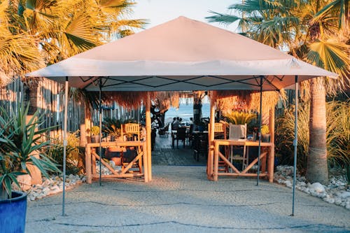 Canopy Shade in the Beach