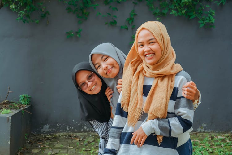 Group Of Women Hugging