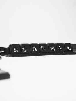 Black Computer Keyboard on White Surface