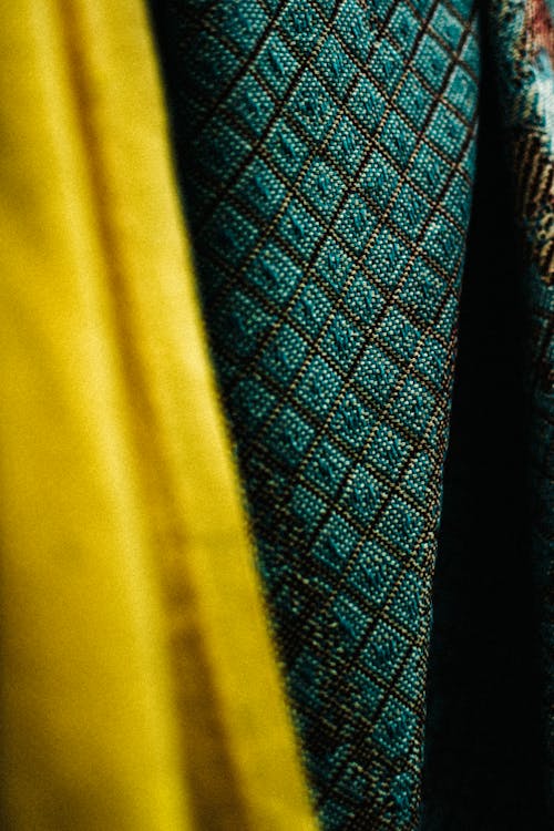 A Close-Up Shot of a Textured Fabric