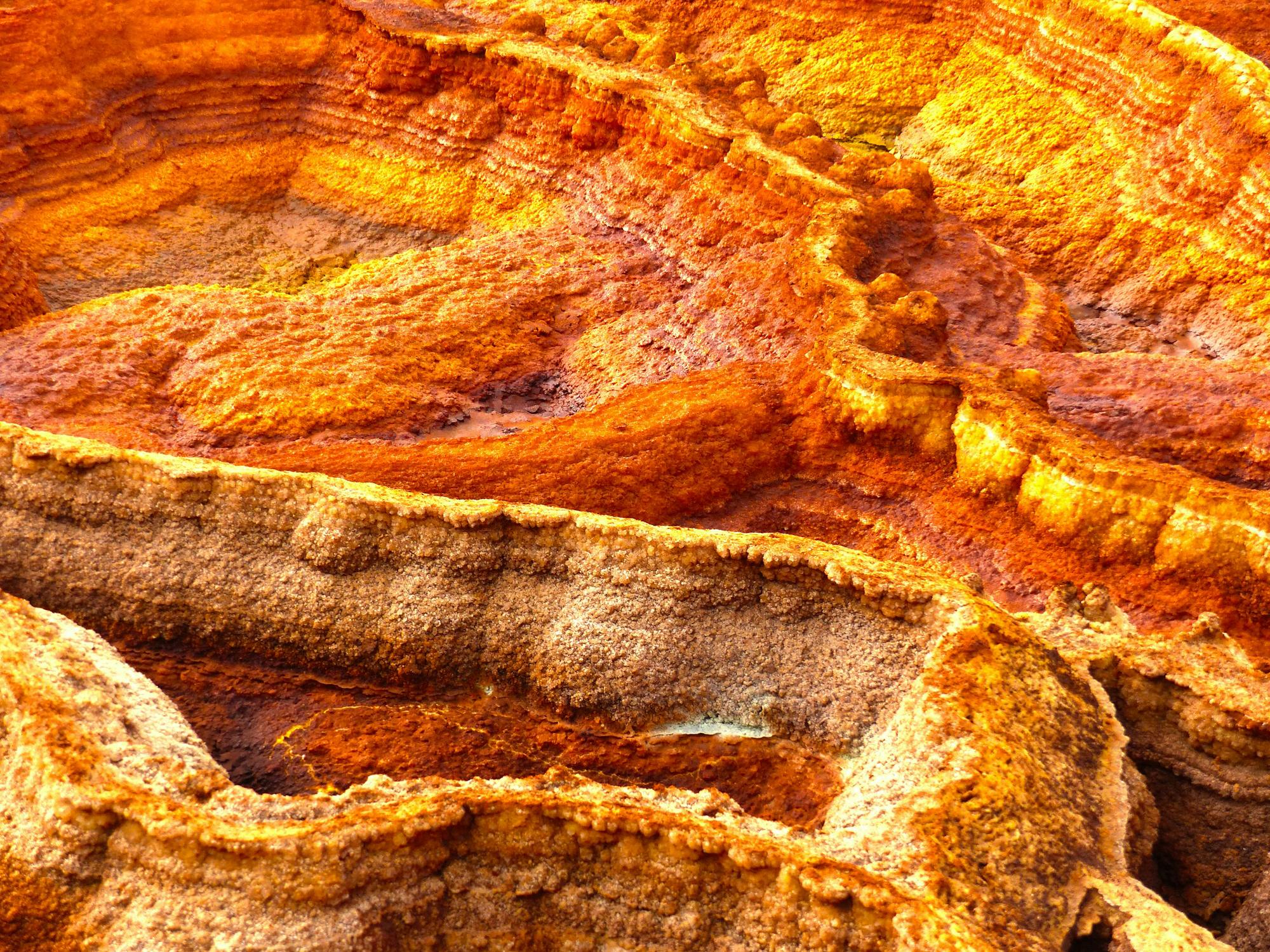 Rough Multi-Colored Rock Formation · Free Stock Photo