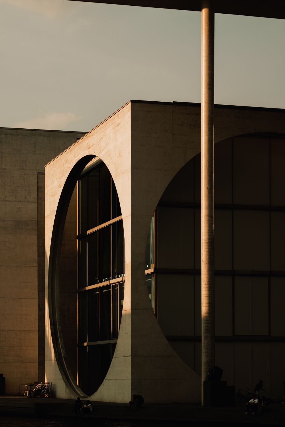 Modern Cubic Design of Building Structure Element · Free Stock Photo