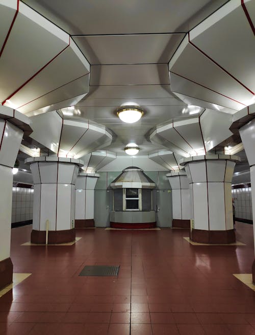 Interior of a Subway Station