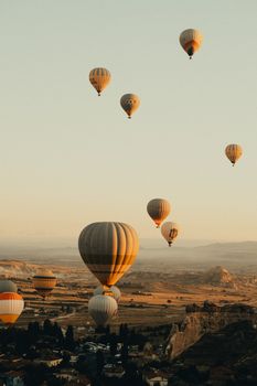 Hot Air Balloons on the Sky