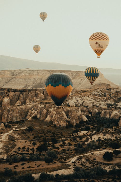 Hot Air Balloons on the Sky