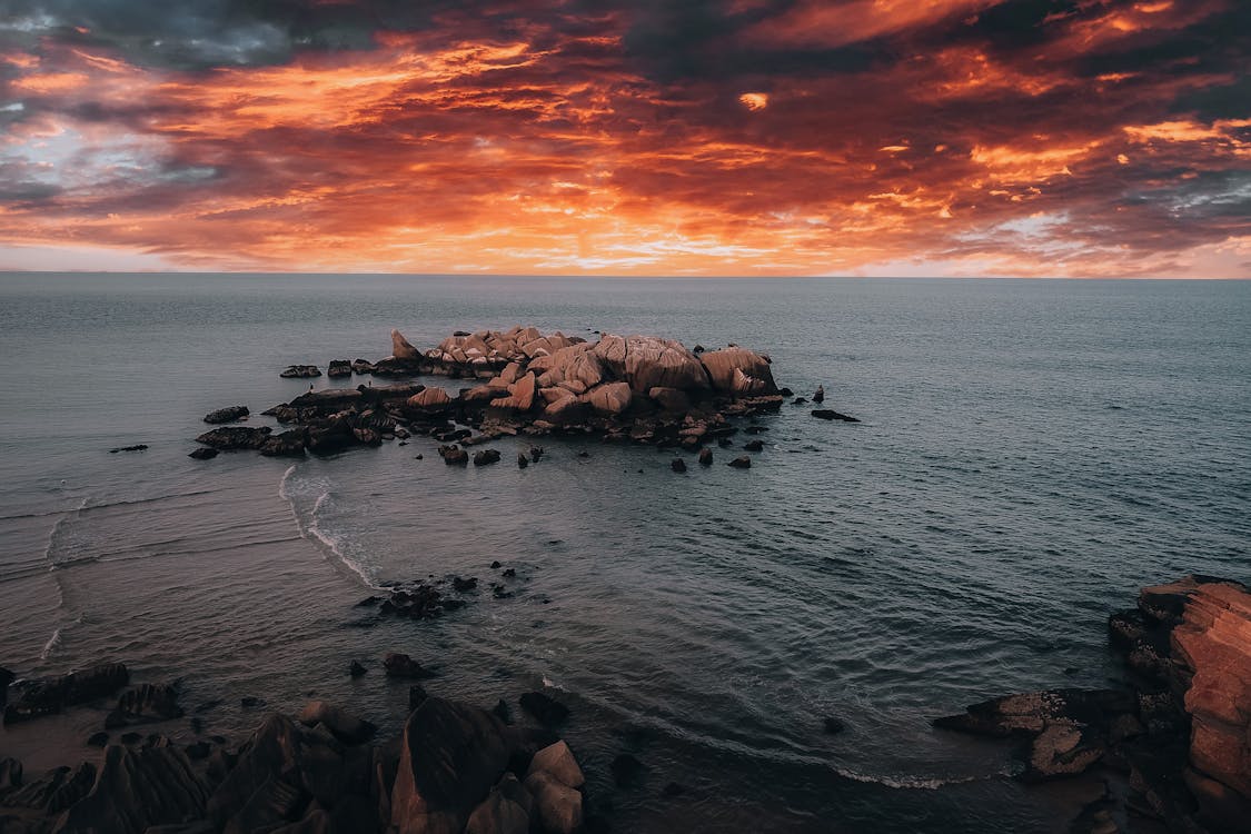 Základová fotografie zdarma na téma dramatický, horizont, kameny