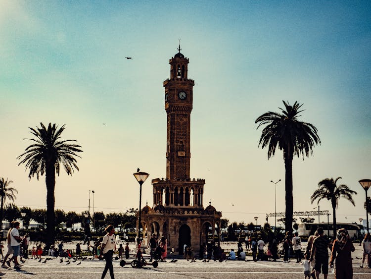 The Izmir Clock Tower In Turkey