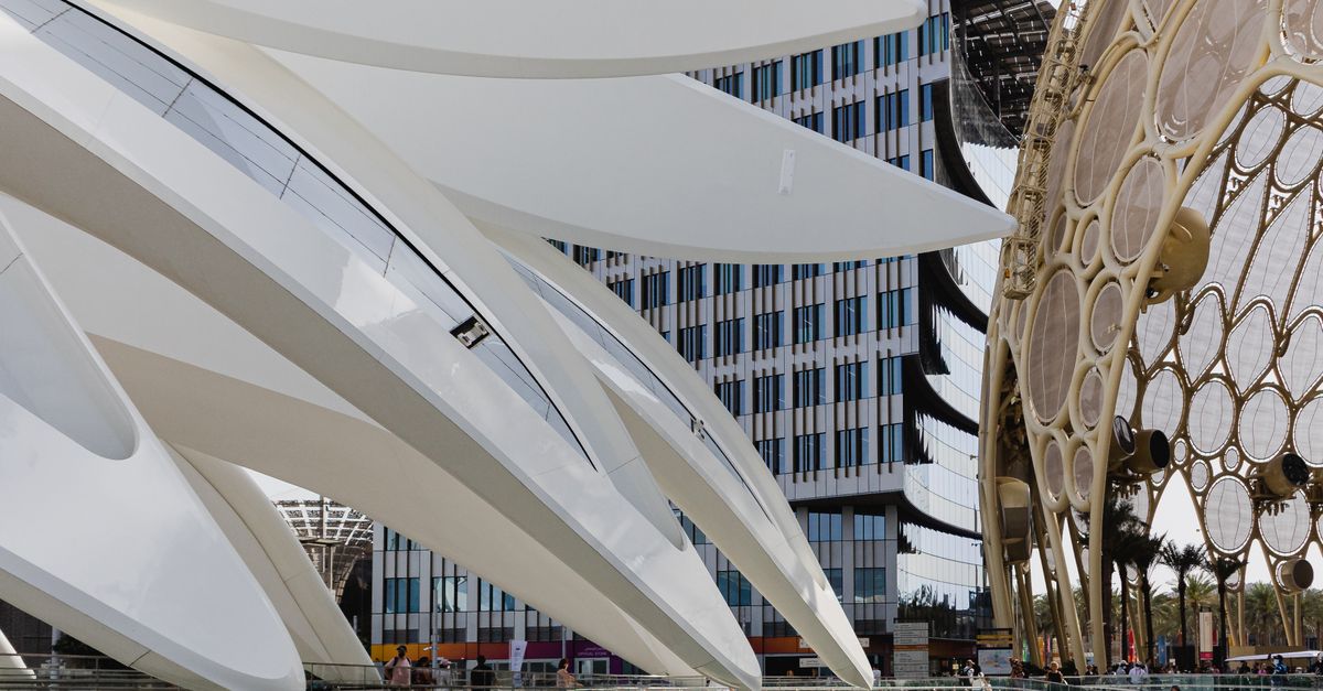 Futuristic Pavilions at Expo 2020 · Free Stock Photo