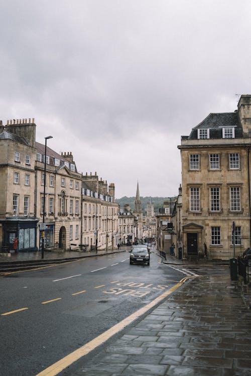 Street in Old Town in UK