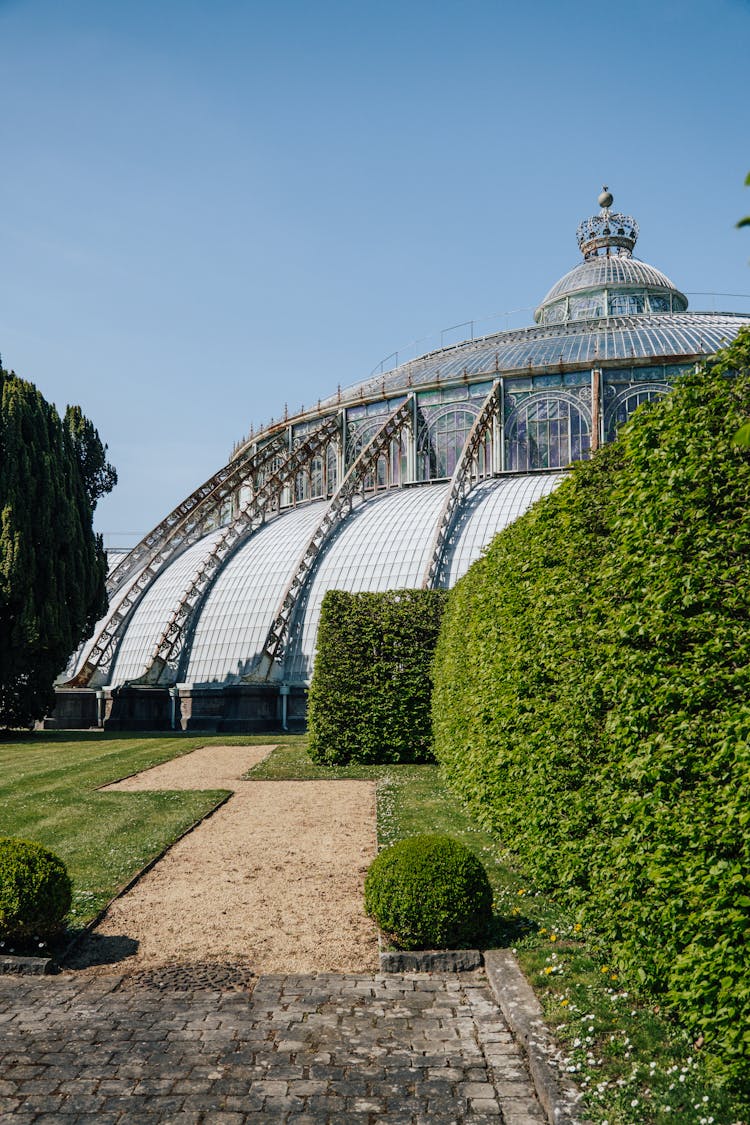 Pavilion In The Royal Greenhouses Of Laeken, Brussels, Belgium