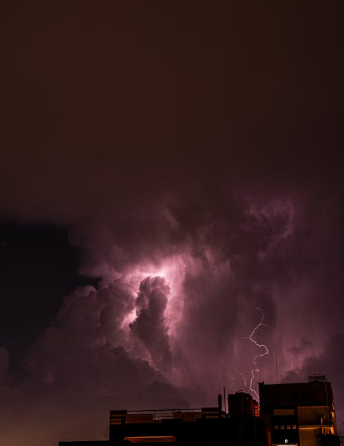 Photo of a Stormy Sky 