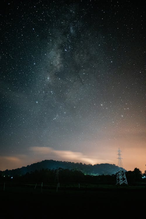 Free Starry Night Sky Stock Photo