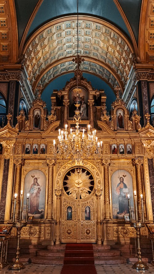 Alter in the Bulgarian St. Stephen Church in Istanbul 