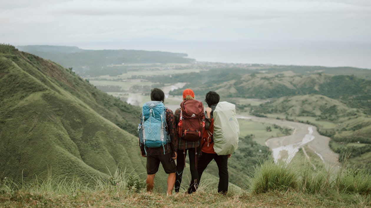 Friends in a Mountain Valley 