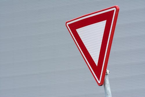 Kostenloses Stock Foto zu frühe warnung, nahansicht, straßenschild